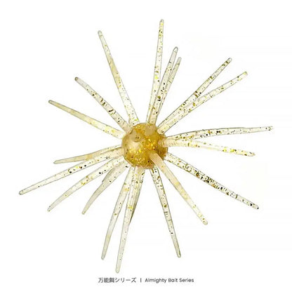 Artificial Sea Urchin Soft Lure TPE Material 2g 8g for Bass, Pike, Bream, Tilapia- HOT,NEW BASS BAIT