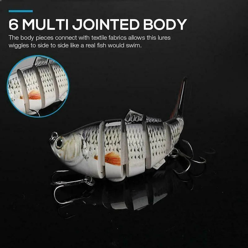 5pcs Bionic Lures, random colors, Bionic Bait-- for All Kinds of Fish