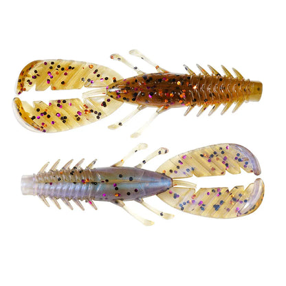 SUNMILESUNMILE 8pcs 75mm2.95inch Craw Baits,Softbats- Bass Baits
