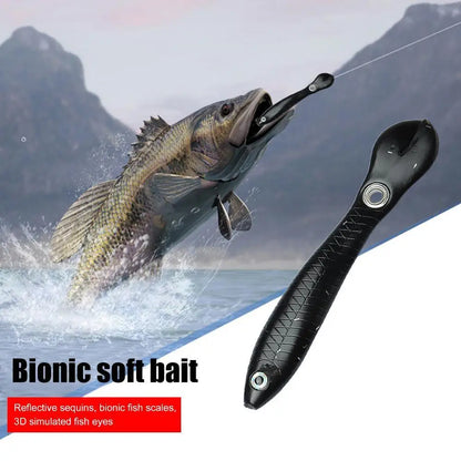 20Pcs 10cm 6g Bionic Loach Fishing Artificial Crankbait/Soft Baits (Mixed)