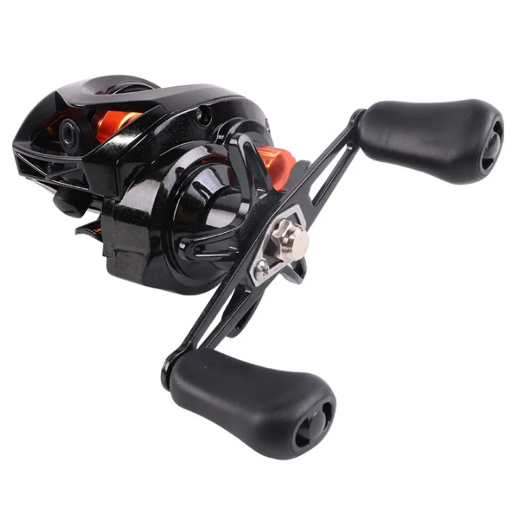 Baitcasting Reel Magnetic Brake System Baitcasting Fishing Reel Right Left Hand High Speed Fishing Reel for Fresh, Saltwater