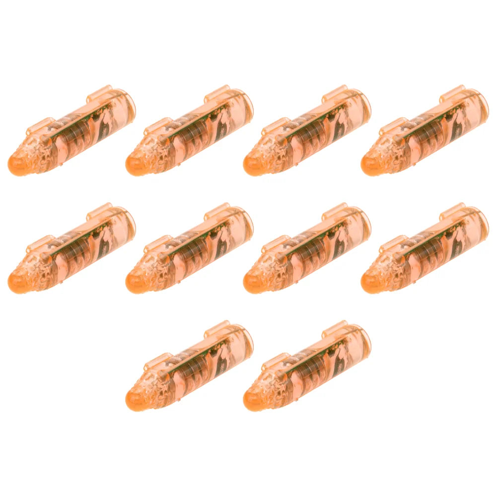 1-10PCS Underwater Mini Fish Attraction Indicator Lure LED Flashing Light Bait Fishing Tools Deep Drop Light, Squid Bait
