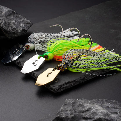 Chatter-Bait 7g/9g/12g/14g/21g  Bladed Jig Kit- For Bass, Walleye, Trout, Pike, Perch