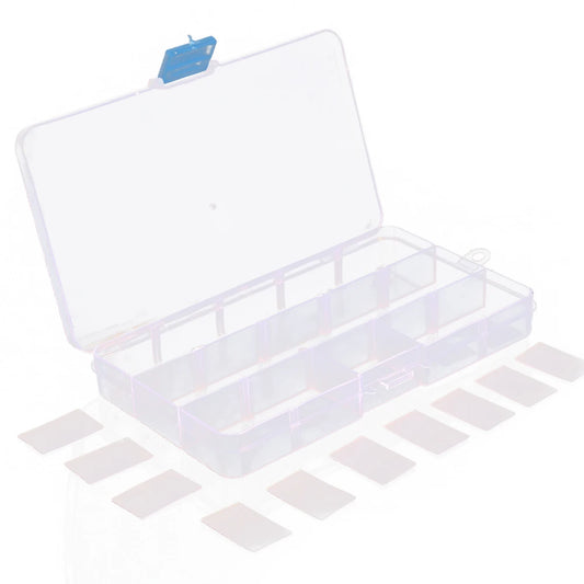 10/15/24 Grids Fishing Tackle Box- Fishing Lure, Bait, Hooks- Storage Box