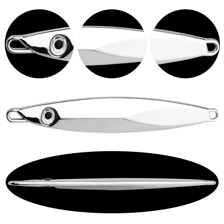 1pcs 40g 30g 20g 15g 10g  Jigging, Saltwater Lures- Practical Tackle