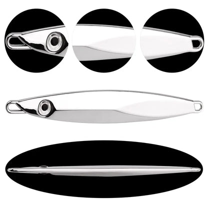 1pcs 40g 30g 20g 15g 10g  Jigging, Saltwater Lures- Practical Tackle