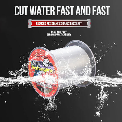 300M Fluorocarbon Coated Fishing Line Clear Trout Line