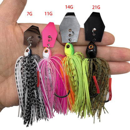 7G/14G/21G  Chatterbait/Bladed Jig- For Bass, Pike