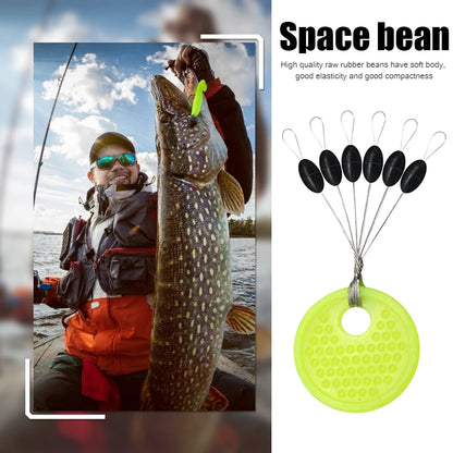 60pcs/Set S/M/L Space Beans,  Rubber Stopper/ Bobber stopper ---FOR YOUR TEXAS RIGS!