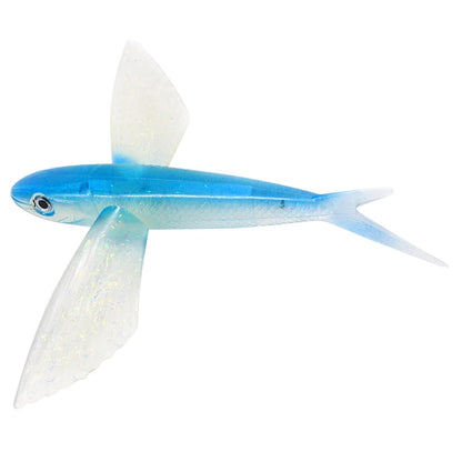 Flying Fish Lures Vivid, Lifelike Soft Bait for Saltwater, Freshwater Fishing