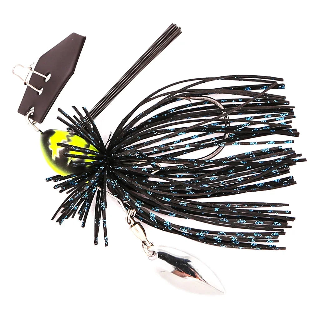 B&U Bladed Chatterbait Jig- Pike, Bass, Trout, Walleye