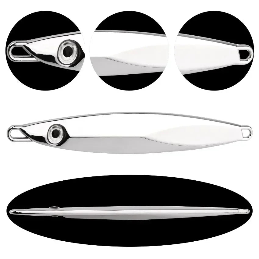 1PC Fishing lures 10g 15g 20g 30g 40g 60g Jigging for Suspended & Bottom fish