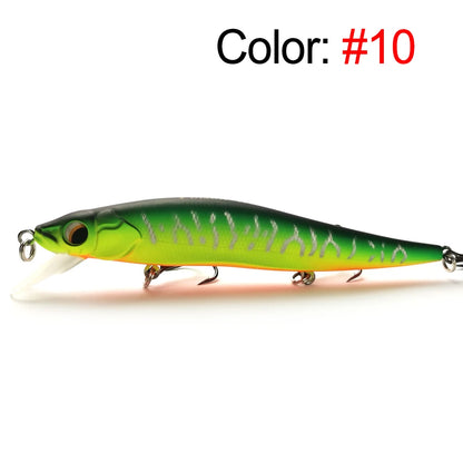 Thetime PS110F 14g Slow Rising, Floating Minnow-Jerkbait- For Pike And Perch-- Works for ALL PREDATORS