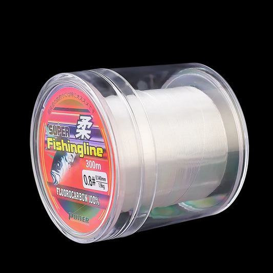 300M Fluorocarbon Coated Fishing Line Clear Trout Line