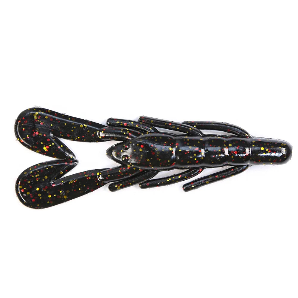 PEAK 6pcs Craws Soft Baits--BASS, PIKE, CATFISH, & other PREDATORS