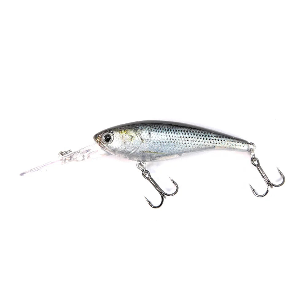 B&U Fishing Lures- Suspending Crankbait with Long Casting System, Hard Bait- 58mm 3D Printing