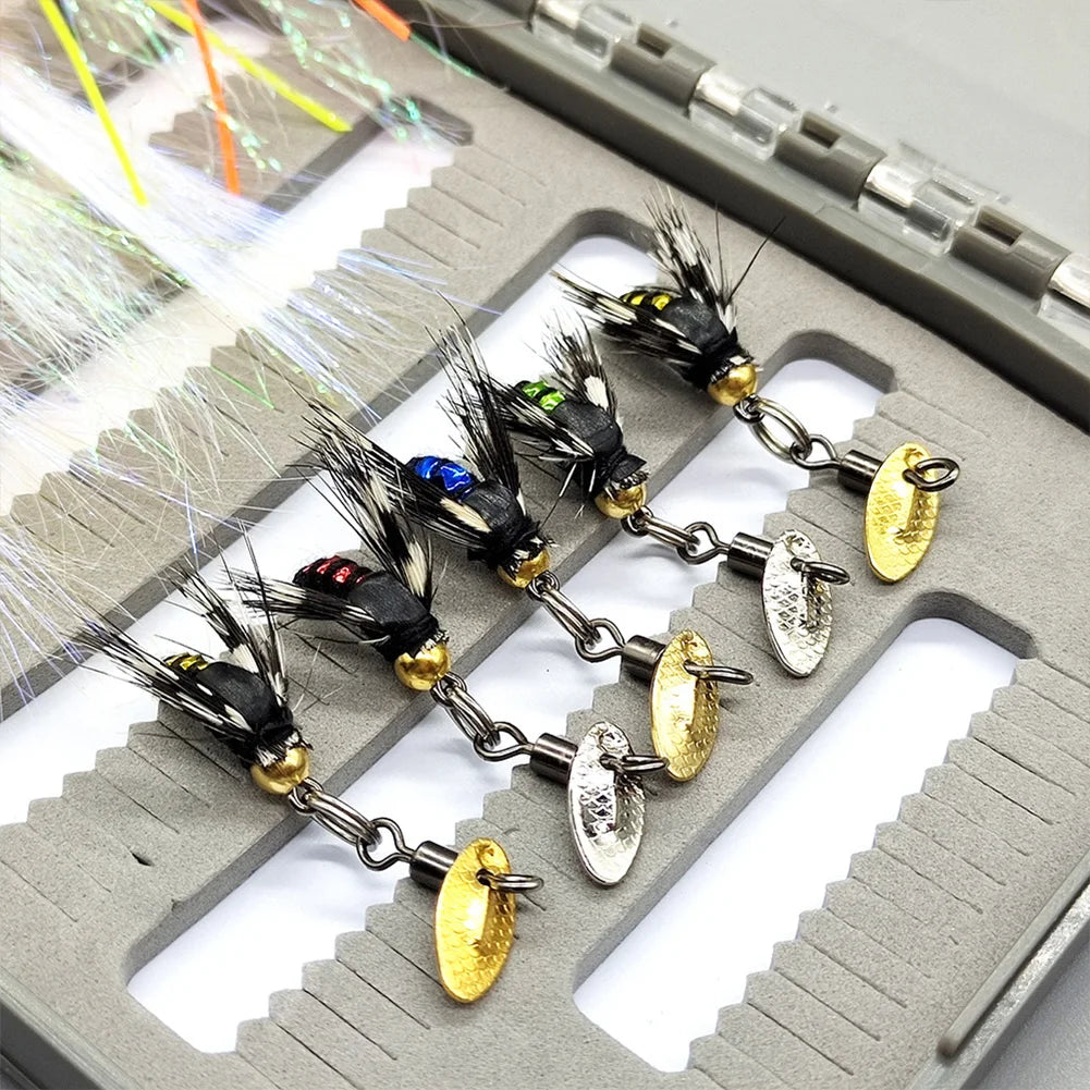 5Pcs River and Lake Spinners-- Trout and Panfish !