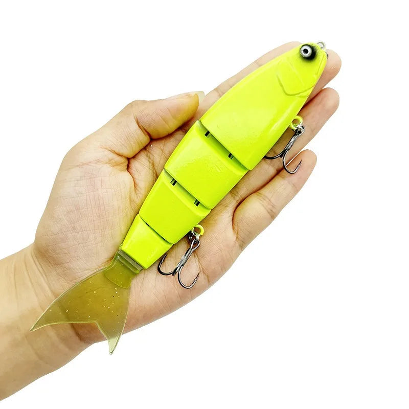 180mm 53g Balam--Jointed Glide-Bait
GREAT FOR BASS, PIKE, MUSKY, CATFISH, STRIPERS & other BIG PREDATORS