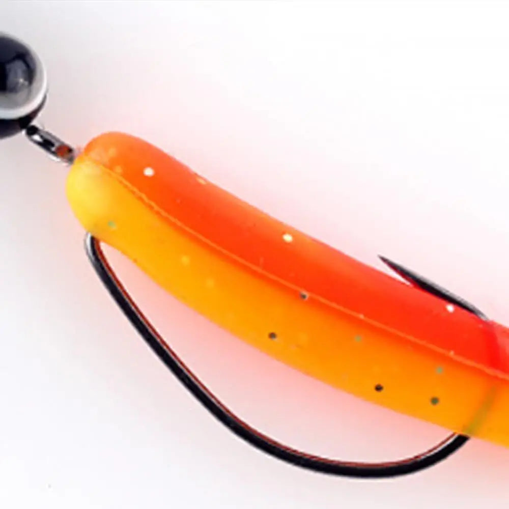 EWG Offset Worm Hooks for Bass Fishing, Texas Rig Hooks for Senko Soft Plastics Bait in Saltwater or Freshwater Size:2#
