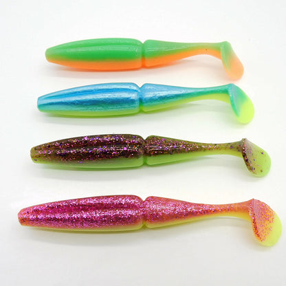 ESFISHING Pike, Walleye, Bass Fishing Lure 100mm125mm155mm 200mm- Easy Shiner- boot tail