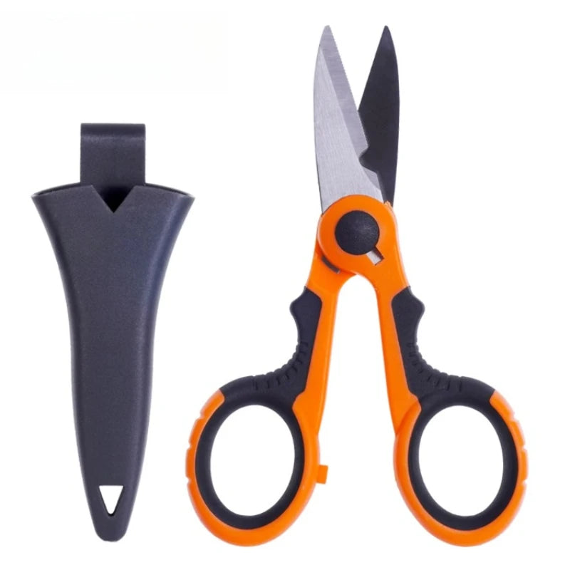 420 Stainless Steel Fishing Scissors Cuts  Braided Line