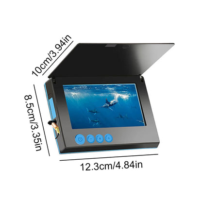 4.3/5 Inch HD Underwater Fishing Camera with 220° Wide View Ice Fishing Fish Finder Camera for Ice, Lake, Sea, Boat, Kayak Fishing