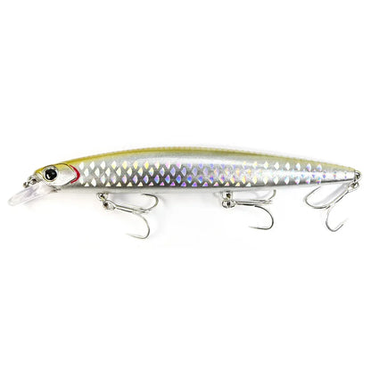B&U 135mm 27.1g Ultra Long Casting 135S Saltwater Sinking Minnow--GREAT for Seabass, Stripers, Salmon, Steelhead, Coastal Trout, Pike, Musky & other PREDATORS