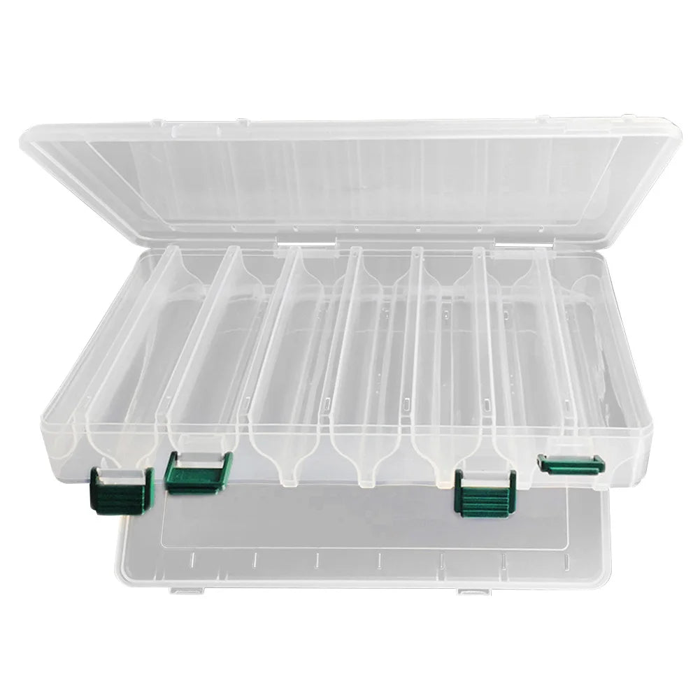 14 Grid Fishing Lure Box Large Capacity Double Sided Fishing Storage Case Portable  for  Lures