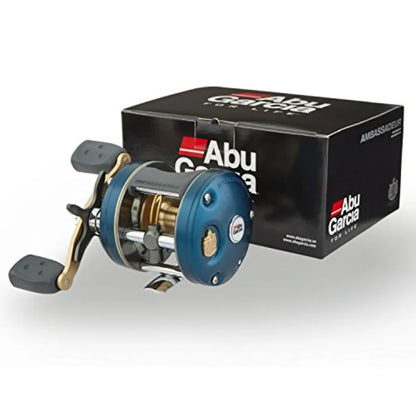 Ambassadeur C4 Baitcast Fishing Reel for HeavyDuty Fishing Applications with Smooth Casting Performance