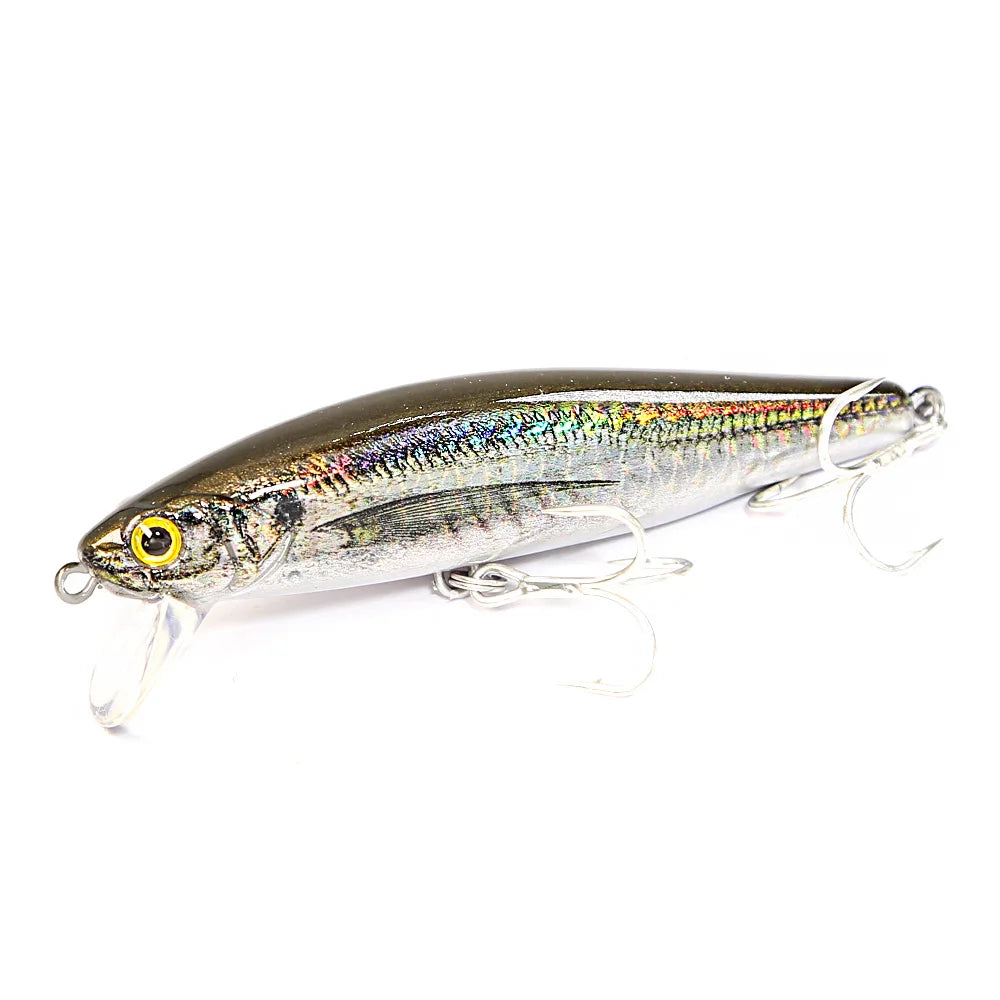 B&U 80mm Sinking Minnow / Saltwater- Long Casting Wobblers for Sea Bass and Other Predator Species