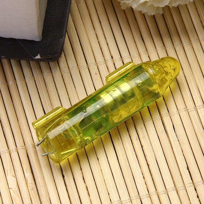1-10PCS Underwater Mini Fish Attraction Indicator Lure LED Flashing Light Bait Fishing Tools Deep Drop Light, Squid Bait