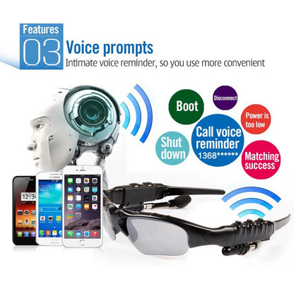 Bluetooth Wireless Polarized Sunglasses/ UV-Protection