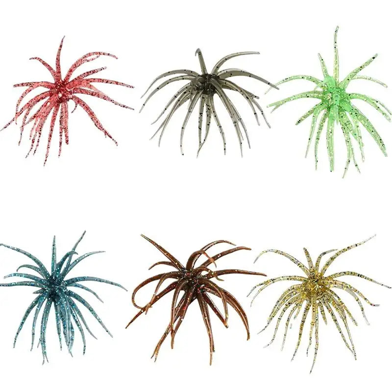 1/2Pcs Simulated Sea Urchin Lures- Soft Silicone- For Bream, Pike, Sea Bass, Tilapia- Gears TPR Fishing Lure
THIS IS THE HOT NEW BASS BAIT!