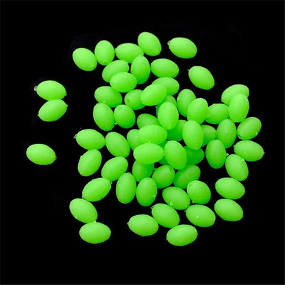 375Pcs/Set Night Luminous Fishing Beads, attractors for lures and baitfishing