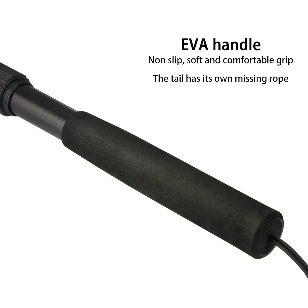 Folding Fishing Landing Net- Telescopic Fishing Net, EVA Handle Collapsible , Portable, Lightweight