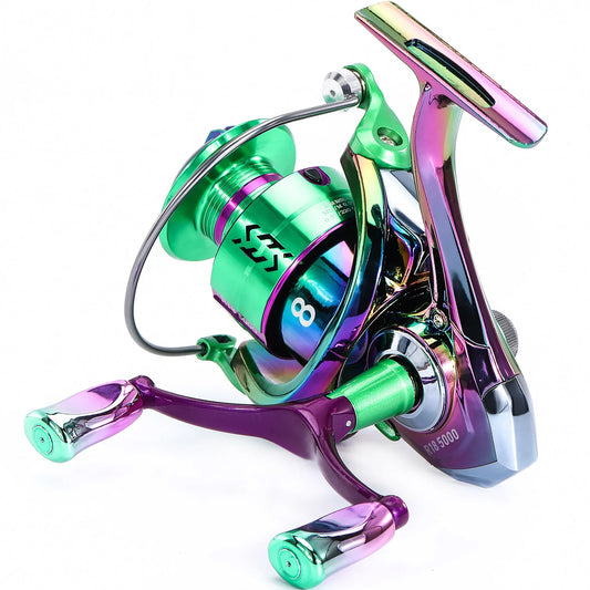 Sougayilang Spinning Fishing Reel 1000-4000 Metal Spool Saltwater Reel Max Drag 10kg