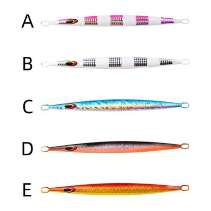 1PC 80g 100g 150g 200g Saltwater Metal Jigs- Deep Sea - Vertical Speed Jigs
