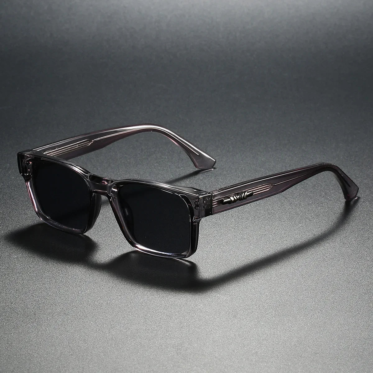 Quality Square Polarized Sunglasses, Metal Core, UV400 Unisex Sun Glasses- Travel, Hiking, Beach, Fishing Eyewear