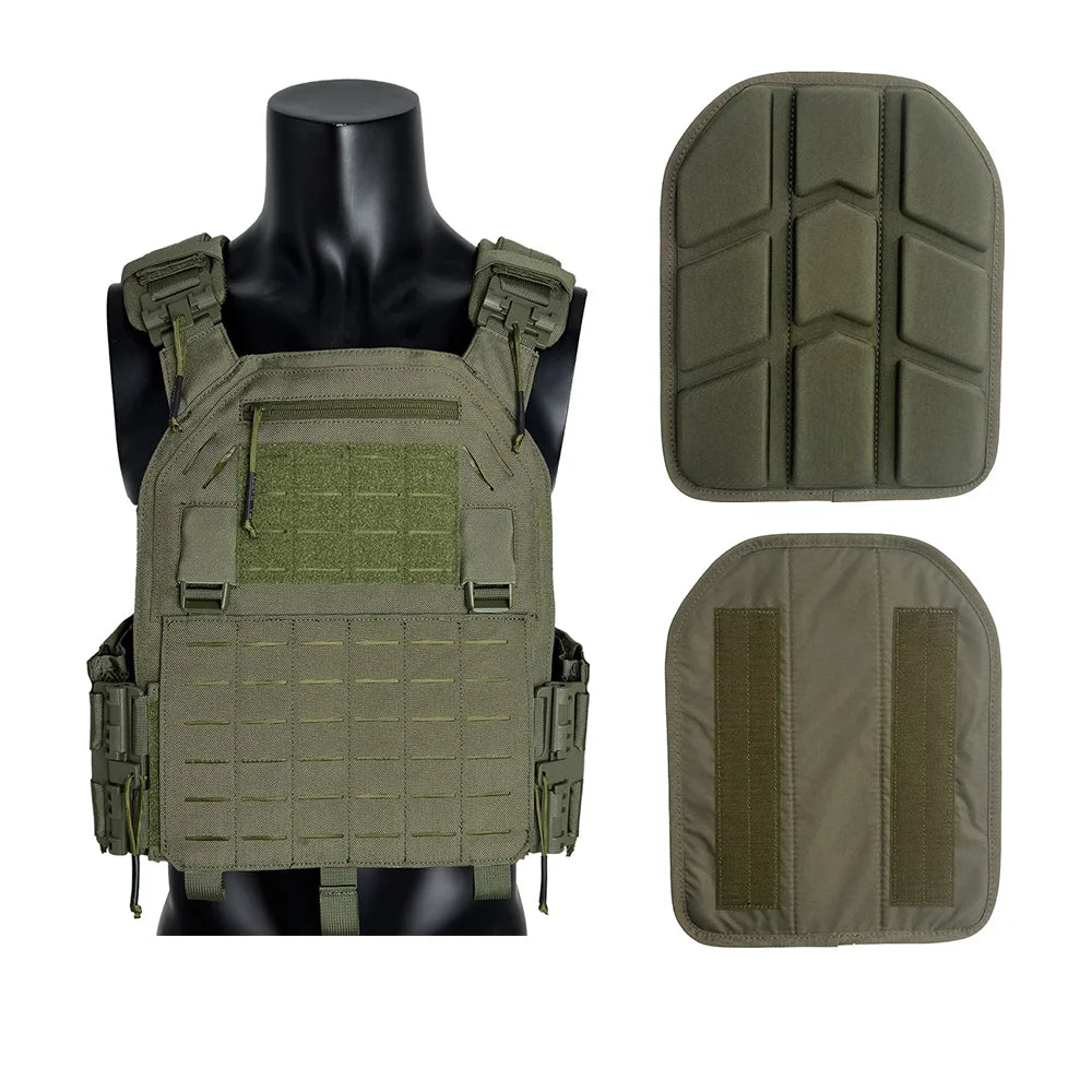 EMERSONGEARS Multifunction 1000D Nylon, laser-cut, modular, quick release LAVC tactical  vest with EVA padding A pair