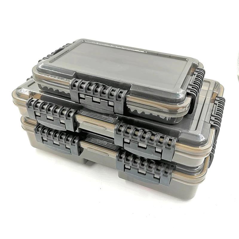 Large-Capacity Waterproof Tackle Box / Multiple Compartments