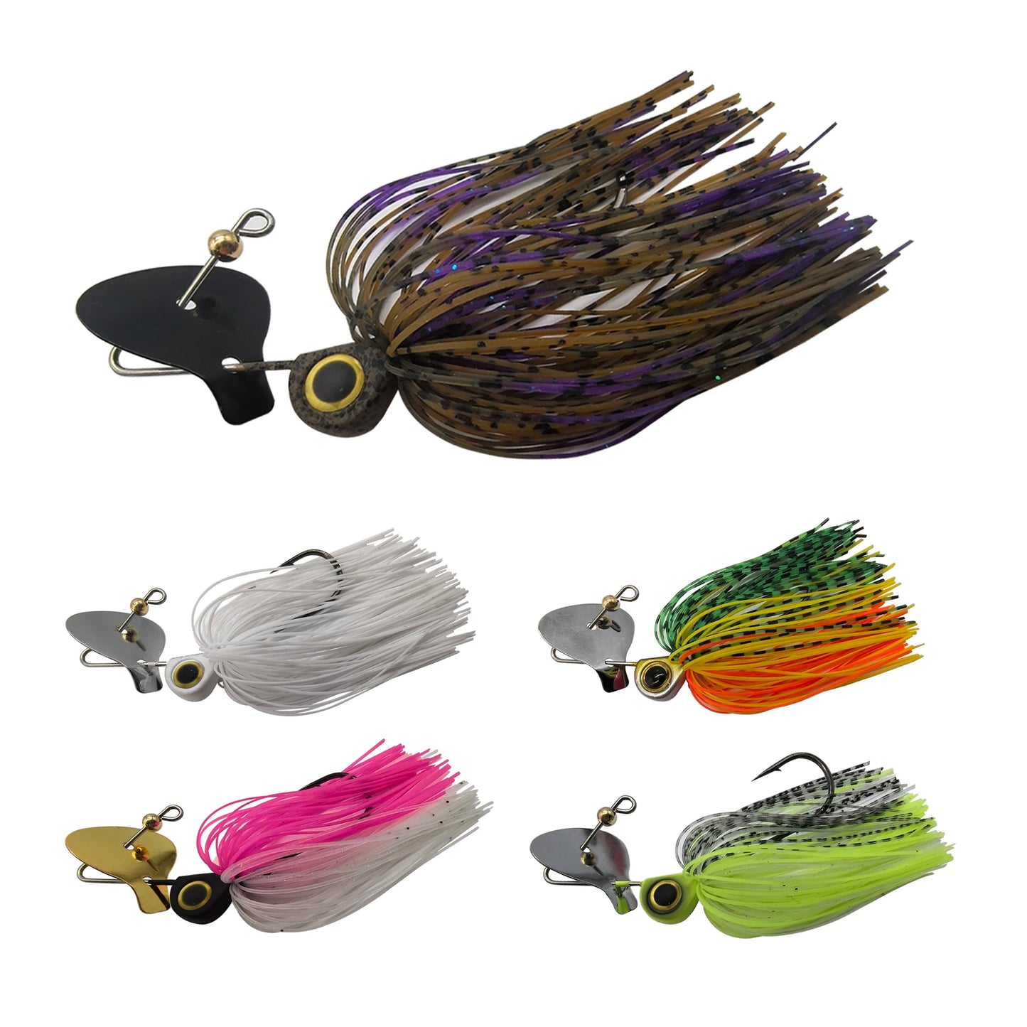 Mycena  15g/0.53OZ  CHATTER-BAIT-for All Predators but best for BASS, PIKE, WALLEYE & TROUT