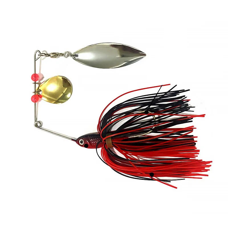 Bazooka 15g 18g Spinnerbait with JIG Skirt For Bass, Pike