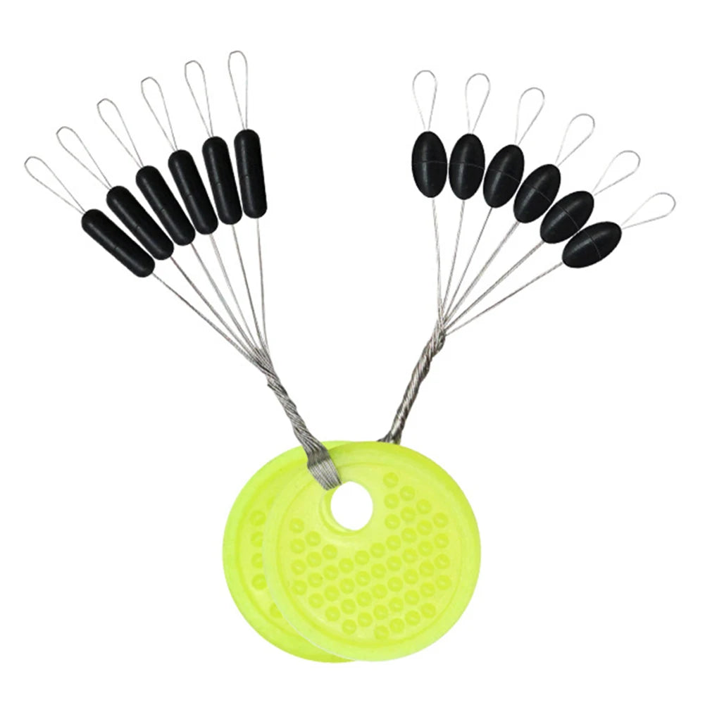 60pcs/Set S/M/L Space Beans,  Rubber Stopper/ Bobber stopper ---FOR YOUR TEXAS RIGS!