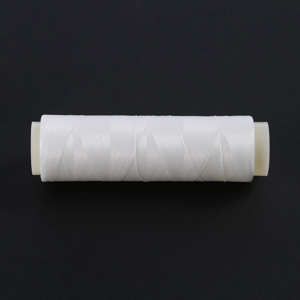 200m Nylon Bait Elastic Thread, Lightweight ,White Invisible  Line, Strong Wear-Resistant