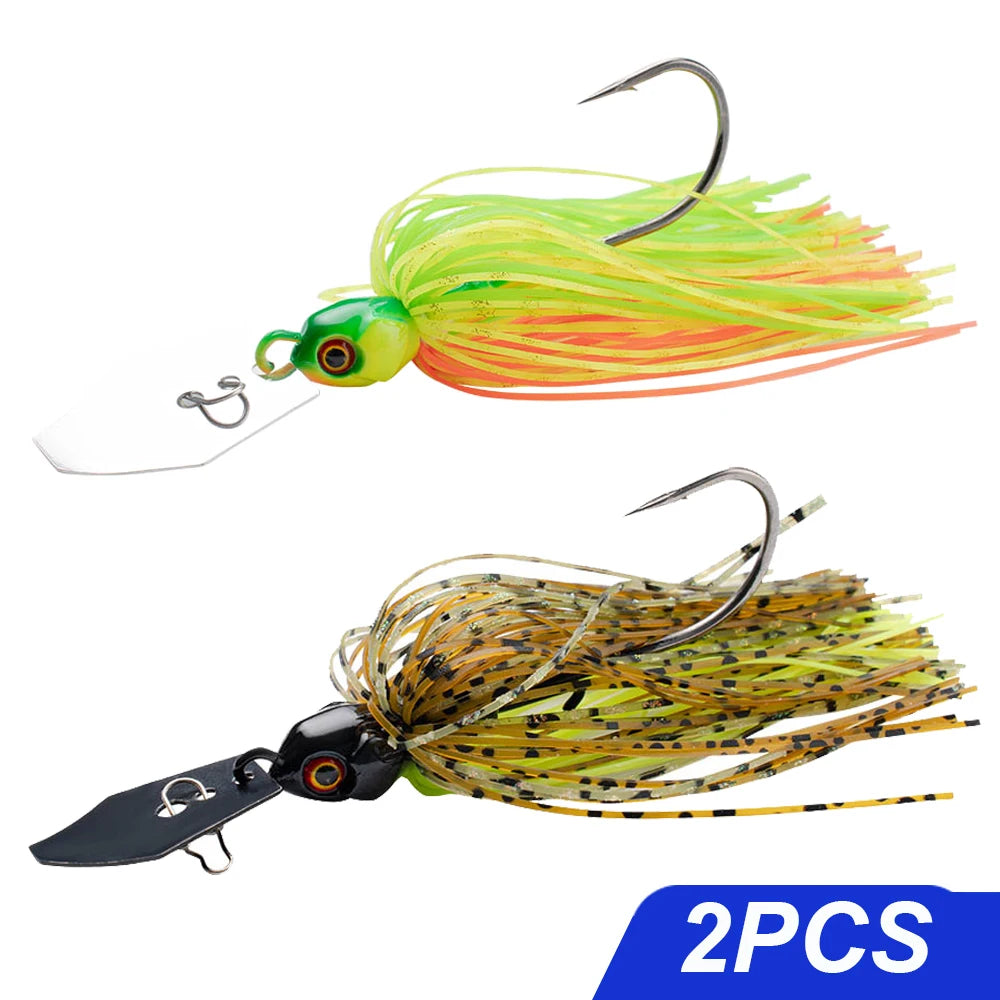 Chatter-Bait 7g/9g/12g/14g/21g  Bladed Jig Kit- For Bass, Walleye, Trout, Pike, Perch
