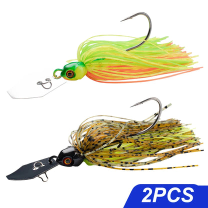 Chatter-Bait 7g/9g/12g/14g/21g  Bladed Jig Kit- For Bass, Walleye, Trout, Pike, Perch