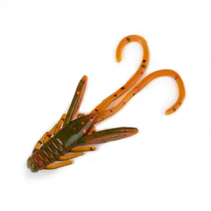 FTK Fishing Lure 20 pcs Soft Creature Baits- good for Texas Rigging or Jig Trailer