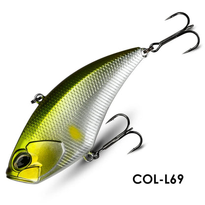MEREDITH Apex Vibe F85mm 24g Wobblers- Lipless Crankbait/ Vibration Bait for Full Depth