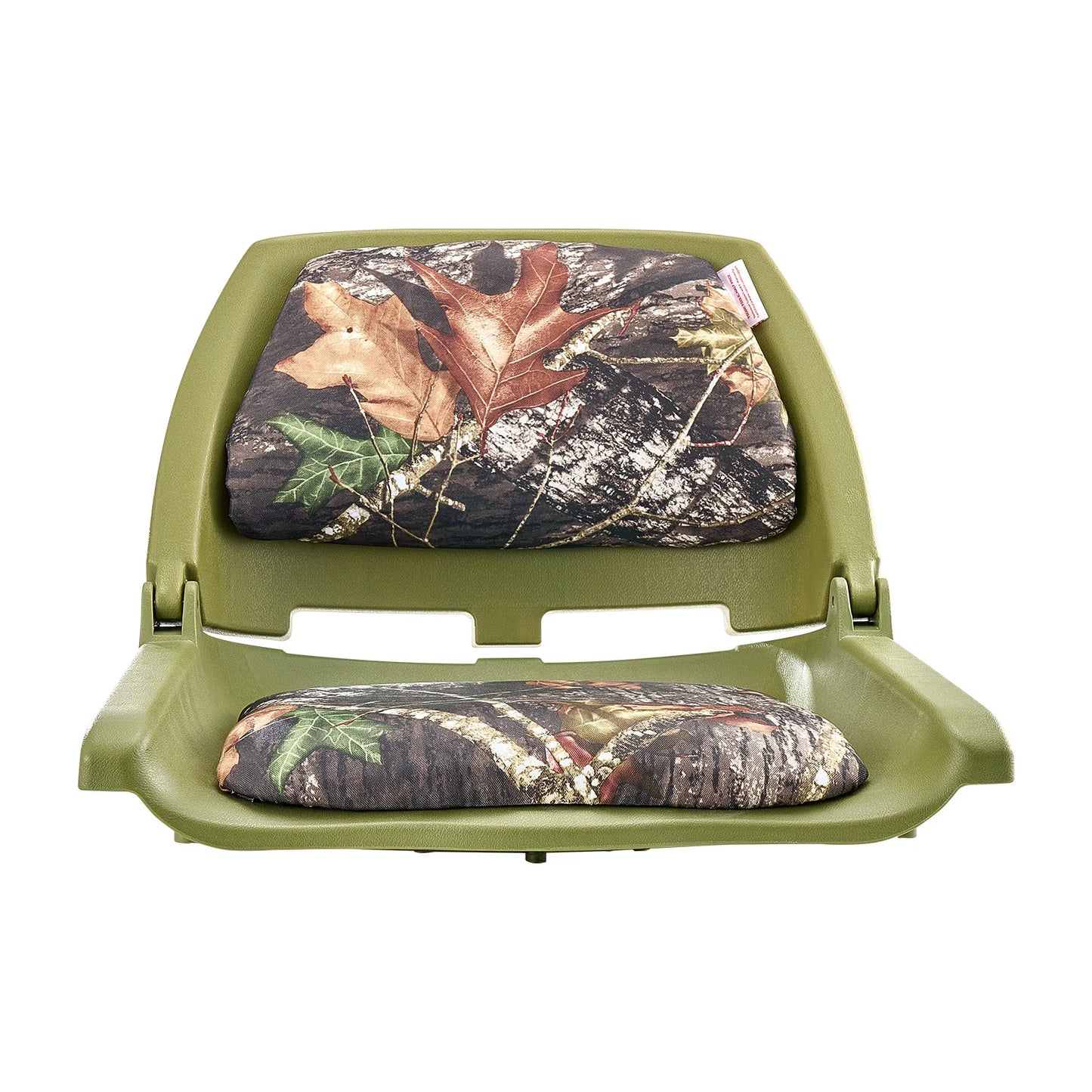 SucceBuy Boat Seat, Low Backrest, Folding Fishing Boat Seat with Thickened Sponge Cushion PP Frame, Flip Up Boat Seat
