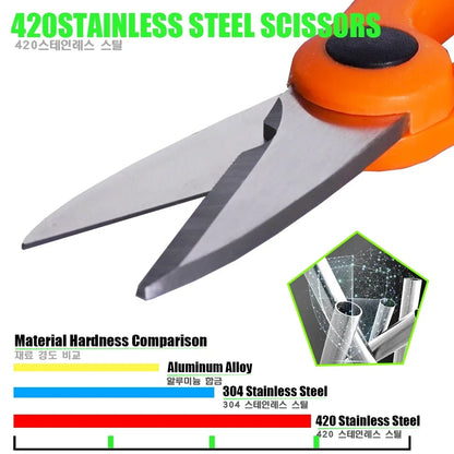 420 Stainless Steel Fishing Scissors Cuts  Braided Line
